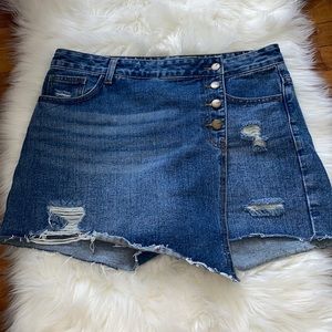 american bazi skirt + short —- size L